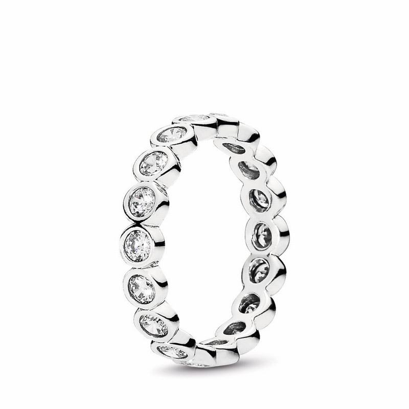 Anillos Apilables Pandora Alluring Brilliant Argint (uYZeq3aA)